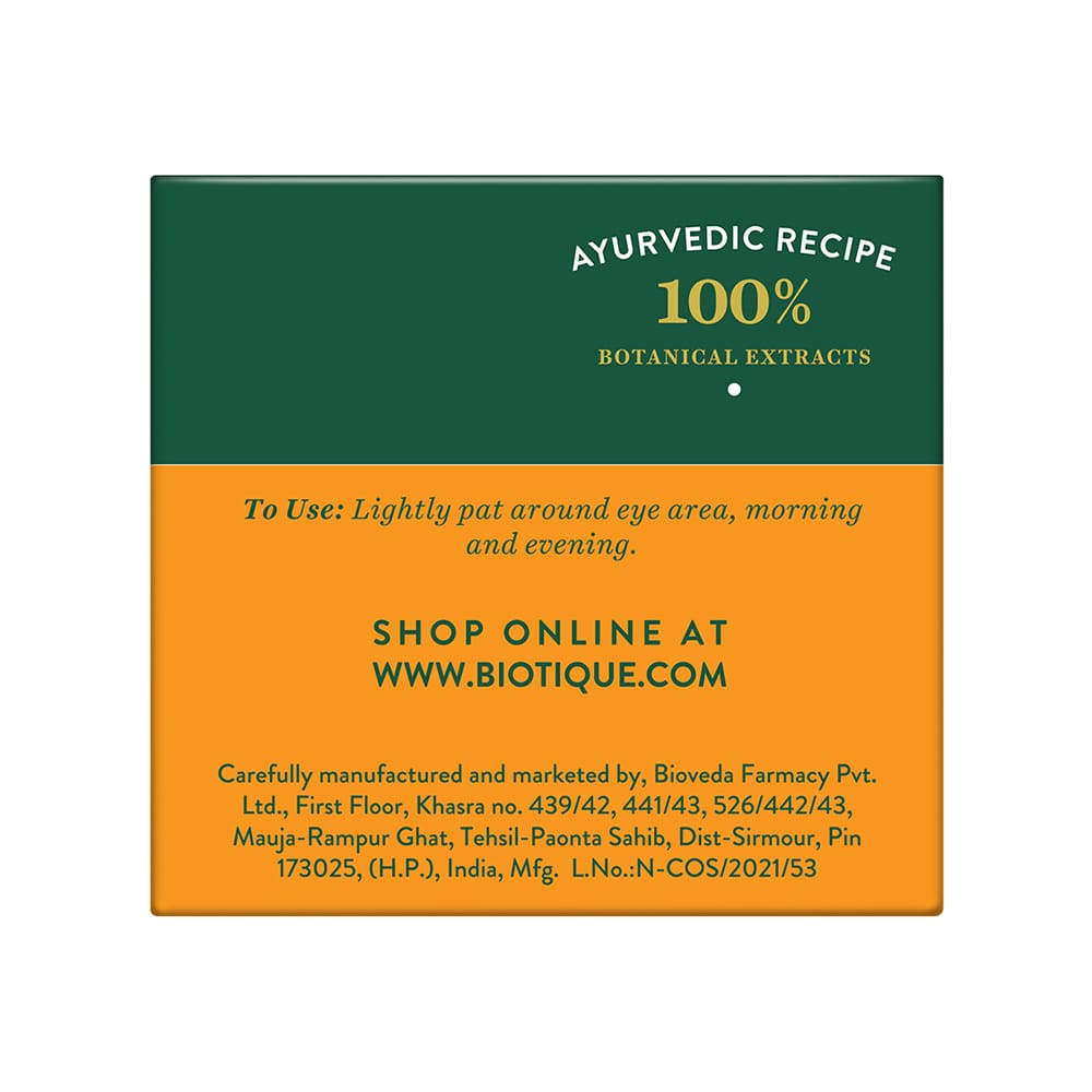 Biotique Almond Anti-Ageing Eye Cream 15g