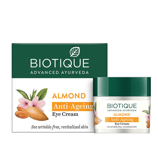 Biotique Almond Anti-Ageing Eye Cream 15g