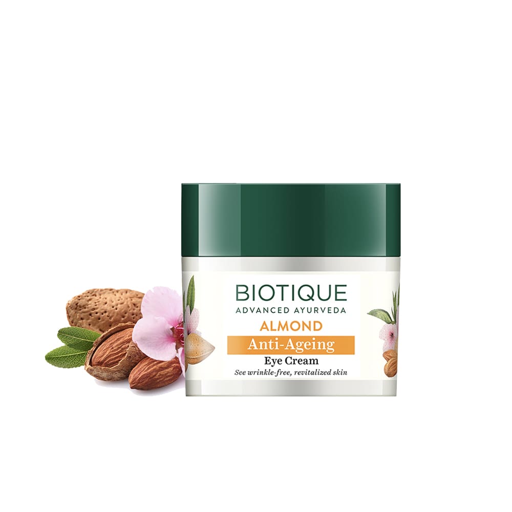 Biotique Almond Anti-Ageing Eye Cream 15g