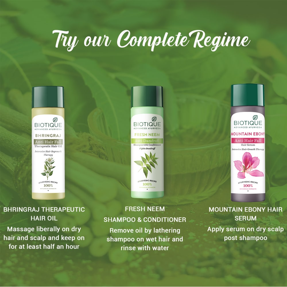 Biotique Fresh Neem Anti Dandruff Shampoo & Conditioner 120ml