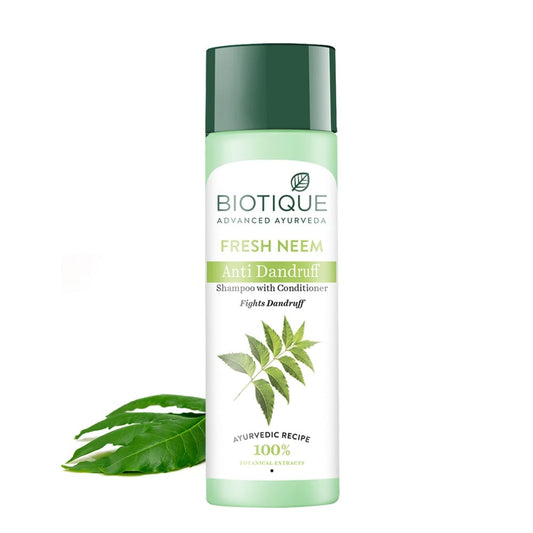 Biotique Fresh Neem Anti Dandruff Shampoo & Conditioner 190ml