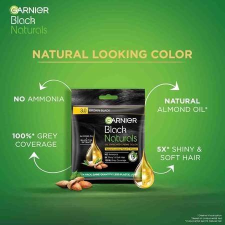 Garnier Black Naturals Shade 3 Brown Black