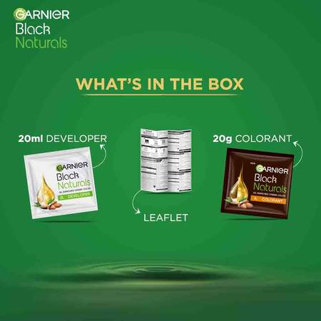 Garnier Black Naturals Shade 4 Natural Brown