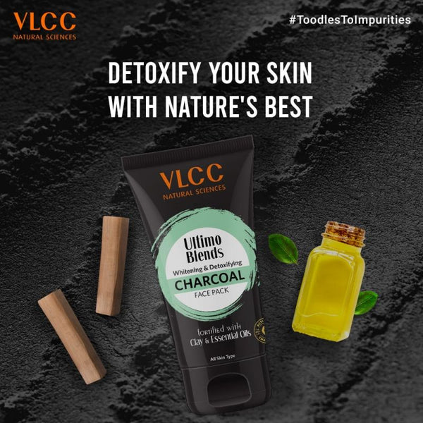 VLCC Ultimo Blends Charcoal Face Pack - 100gm