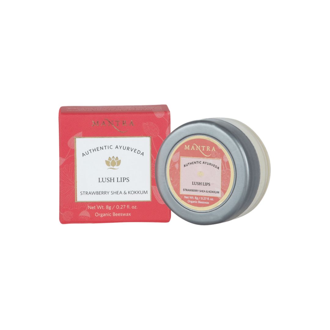 LUSH LIPS STRAWBERRY SHEA & KOKKUM