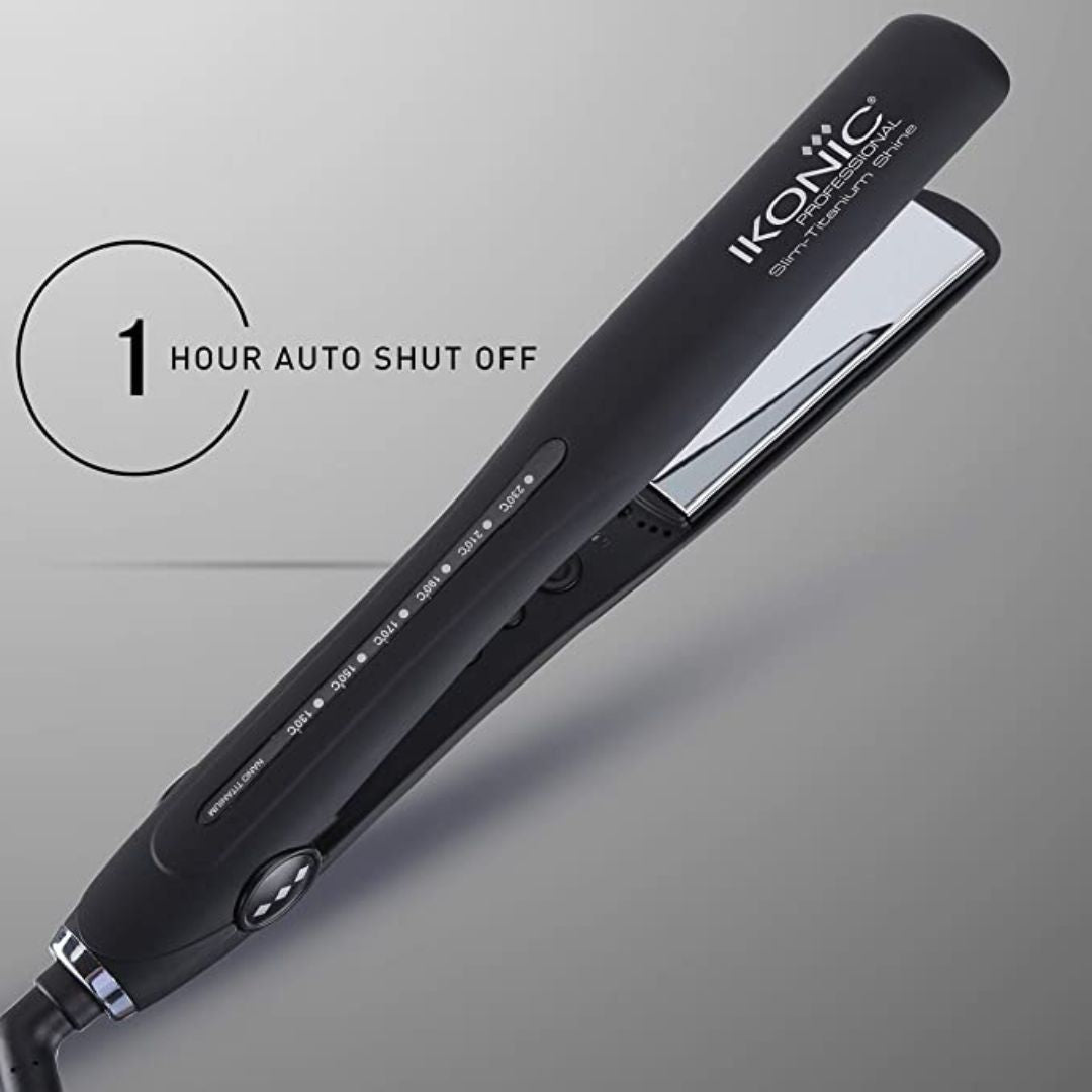 IKONIC SLIM TITANIUM SHINE HAIR STRAIGHTNER