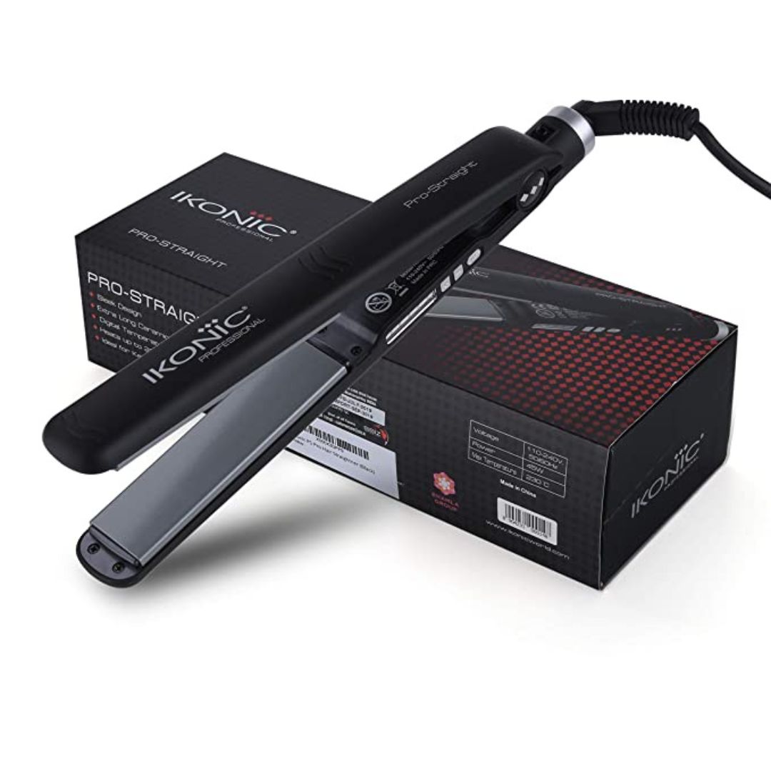 IKONIC HAIR STRAIGTNER - PRO STRAIGHT BLACK