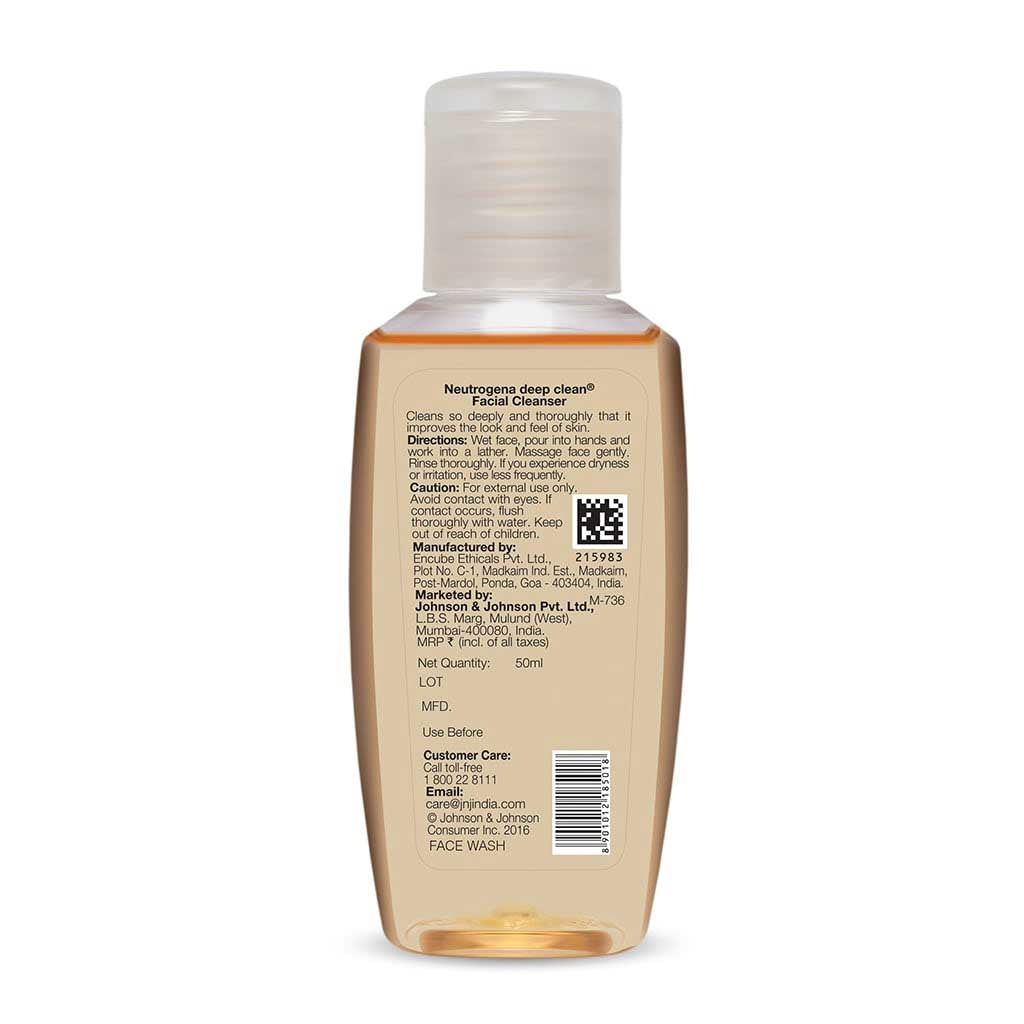 Neutrogena Deep Clean Facial Cleanser - 200ml