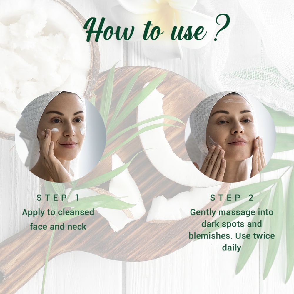 Biotique Coconut Brightening Instant Glow Cream 50gm