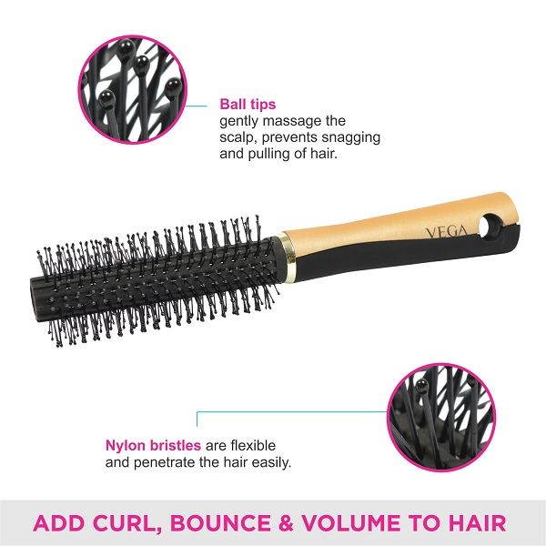 Vega Round Brush - E12-RB