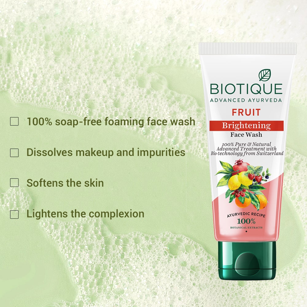 Biotique Fruit Brightening Face Wash 150ml