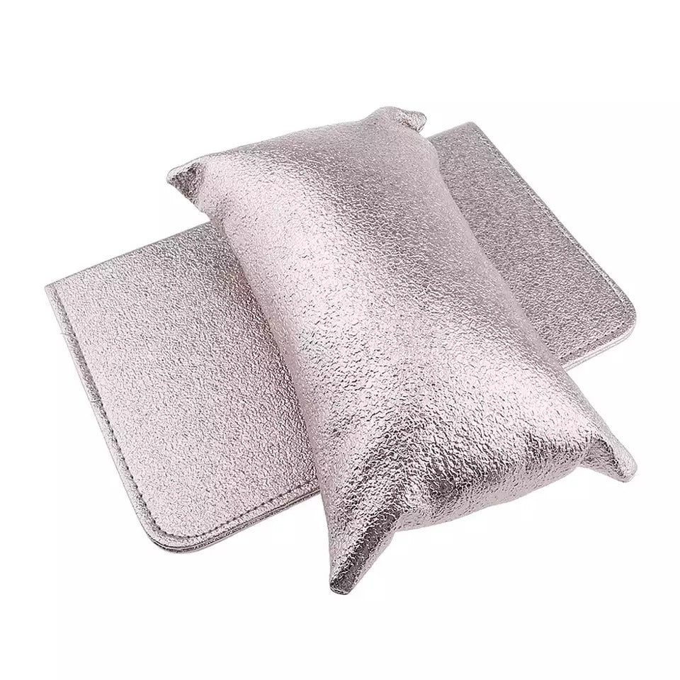 Solid Folding Nail Art Hand Rests Professional Washable PU Leather Tool Manicure Holder Wrist Soft Pillow With Cushion