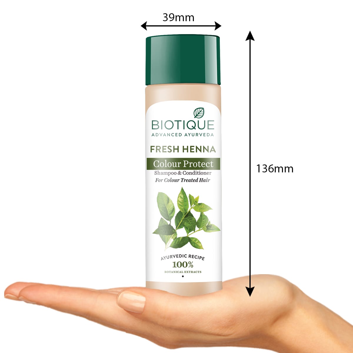 Biotique Fresh Henna Colour Protect Shampoo & Conditioner 120ml