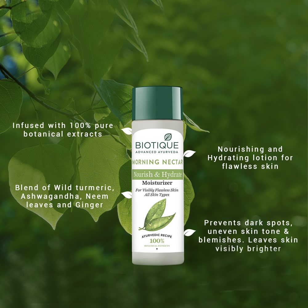 Biotique Morning Nectar Nourish & Hydrate Moisturizer 190ml