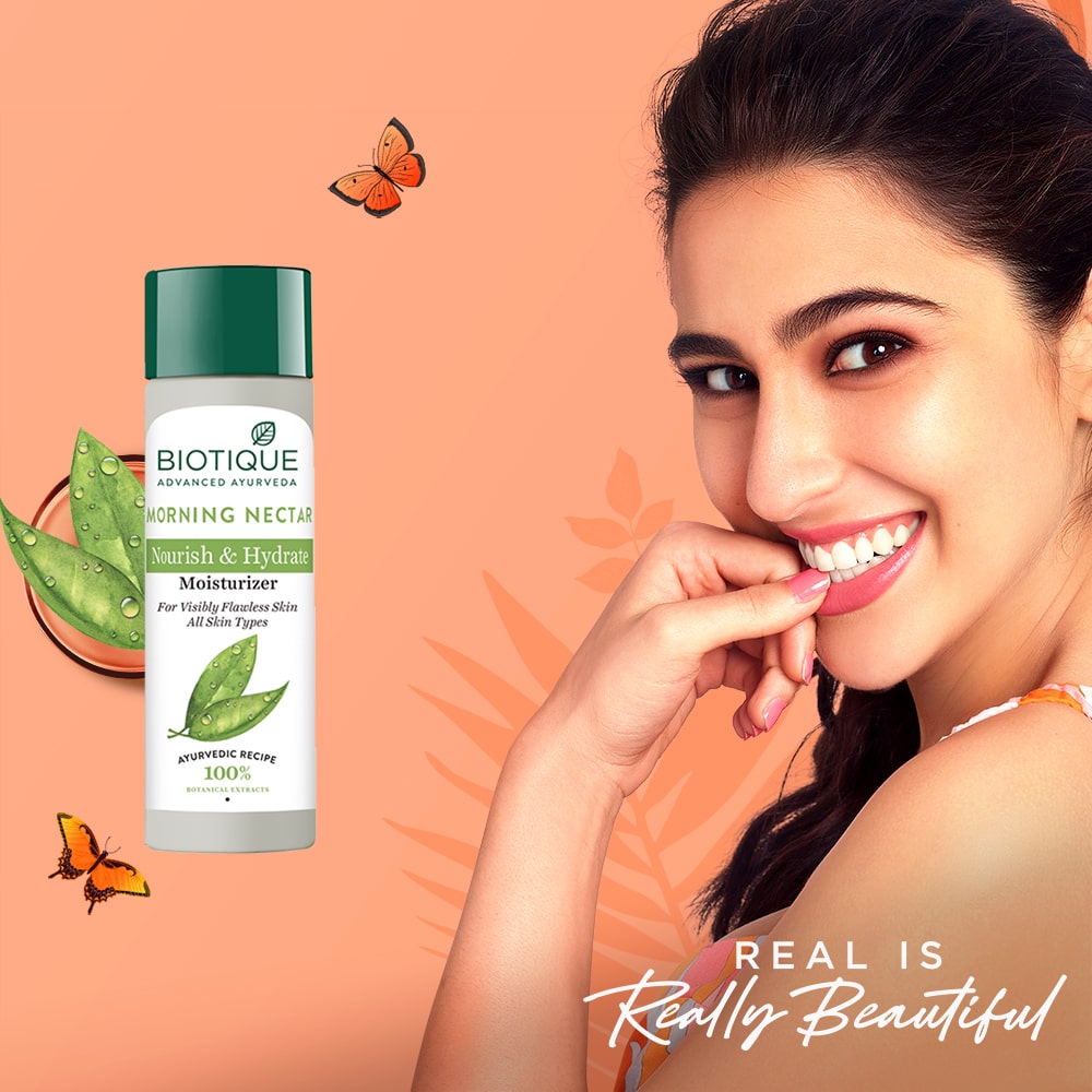 Biotique Morning Nectar Nourish & Hydrate Moisturizer 190ml