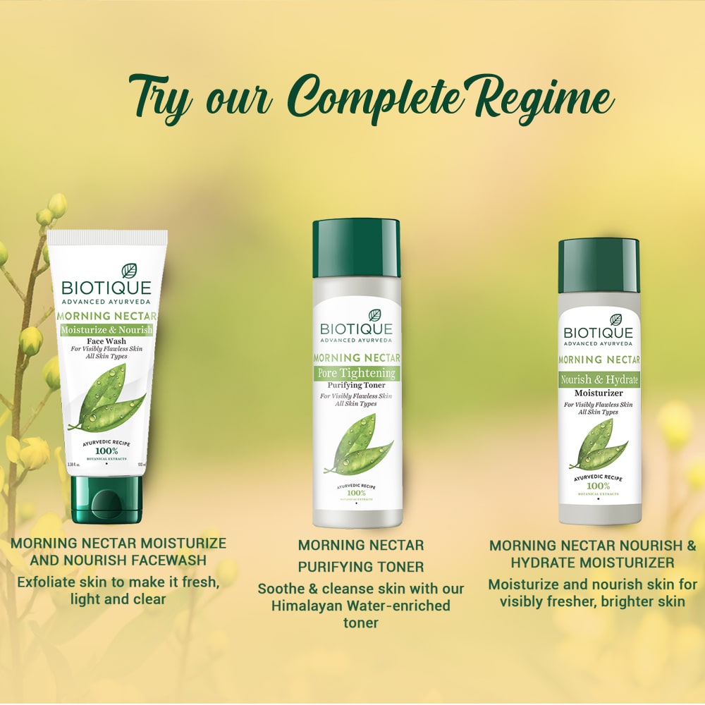 Biotique Morning Nectar Nourish & Hydrate Moisturizer 190ml