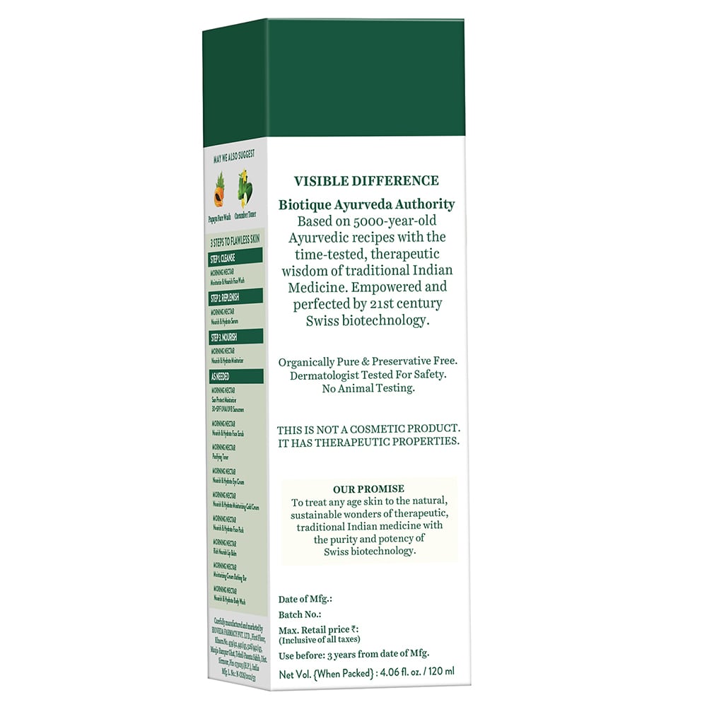 Biotique Morning Nectar Nourish & Hydrate Moisturizer 190ml