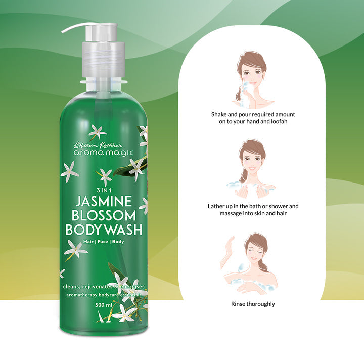 Aroma Magic 3 in 1 Jasmine Blossom bodywash - 500ml