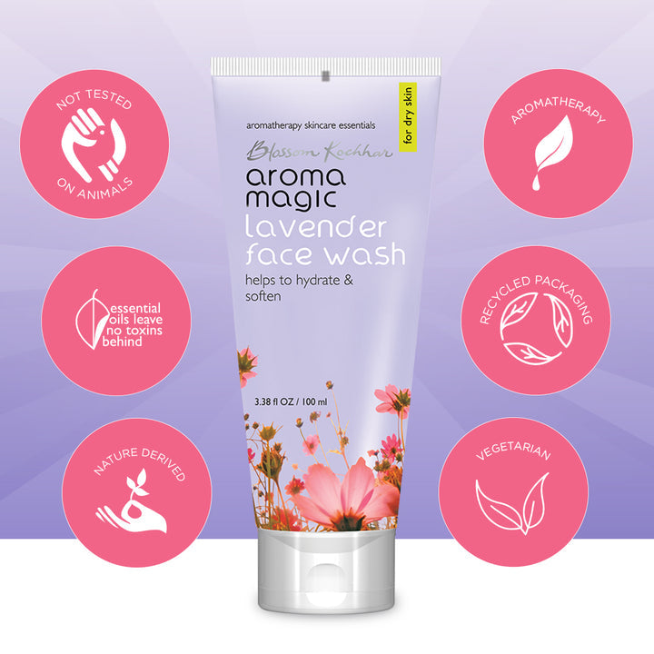 Aroma Magic Lavender Face Wash - 100ml