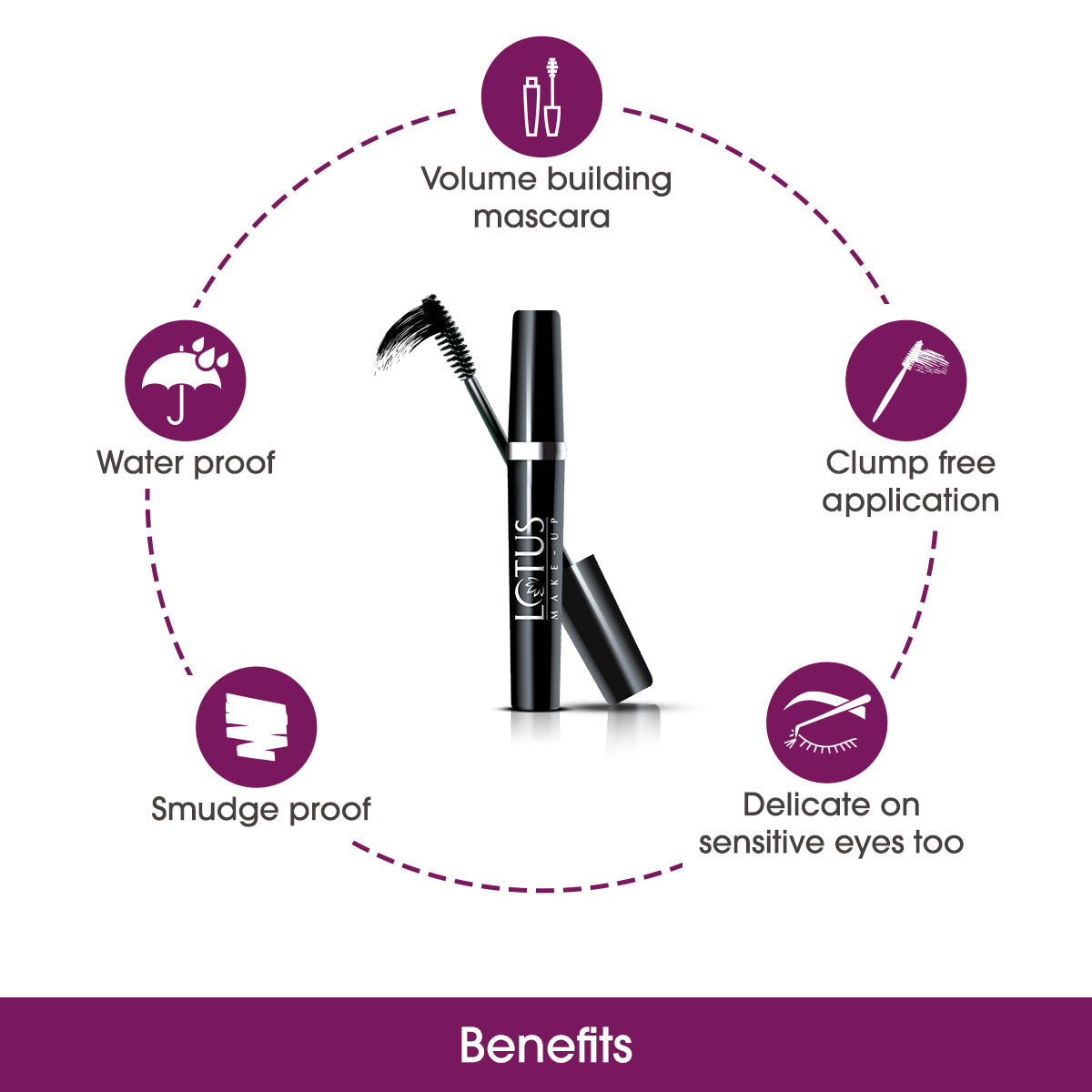 Lotus Maxlash Botanical Mascara - Black