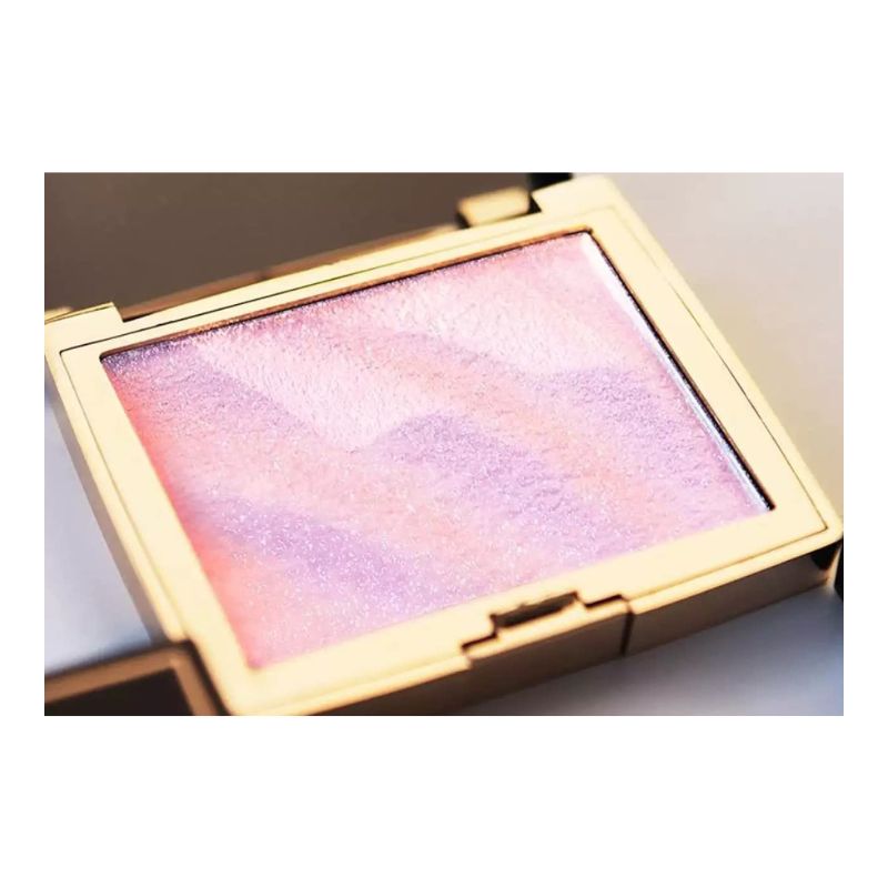 Hojo MISSLOOK Highlighter Highlight Shimmering Powder, Waterproof Long Lasting Highlighter, Highlight Powder Palette, highlighter makeup 10g (01 PINK)
