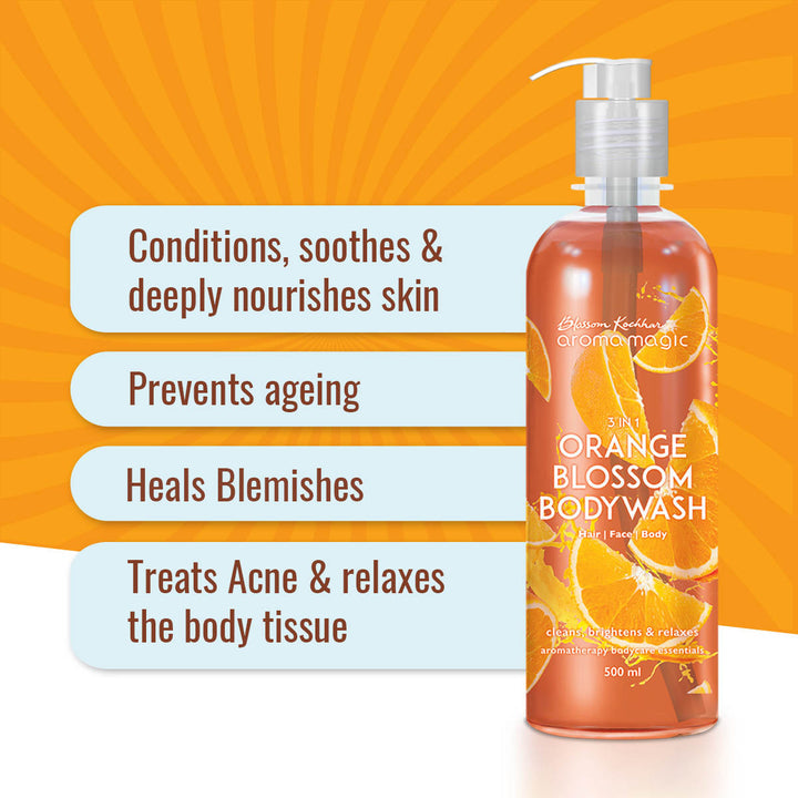 Aroma Magic 3 in 1 Orange Blossom bodywash - 500ml