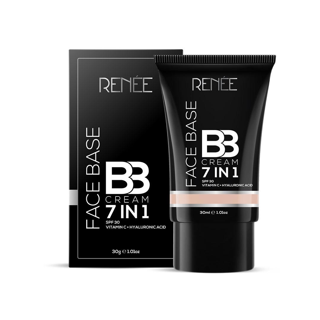 Renee Face Base BB Cream 7 In 1, 30ml - B02 Peanut