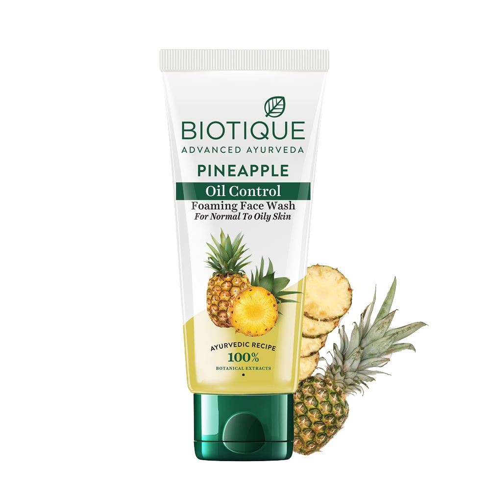 Biotique Pineapple Oil Control Foaming Face Wash 100ml