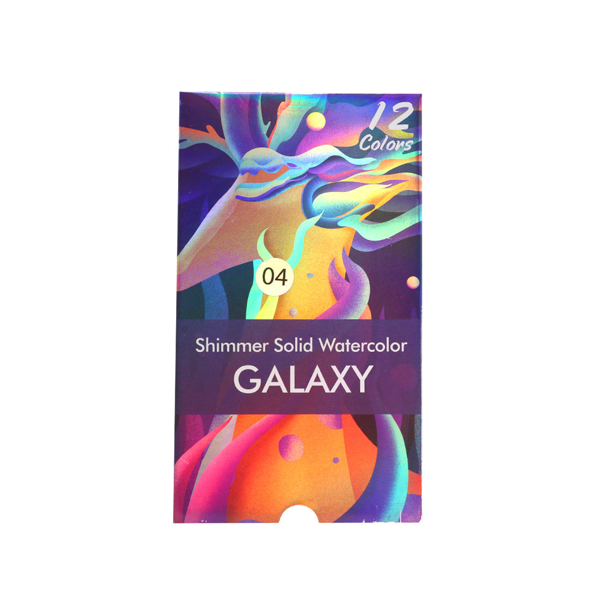 Shimmer Solid Watercolor Galaxy ( 12 pcs). SHIMMER SOLID WATERCOLOR, GALAXY 04 NEW
