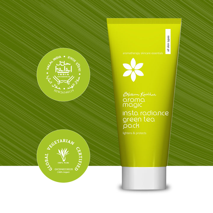 Aroma Magic Insta Radiance Green Tea Pack - 100gm