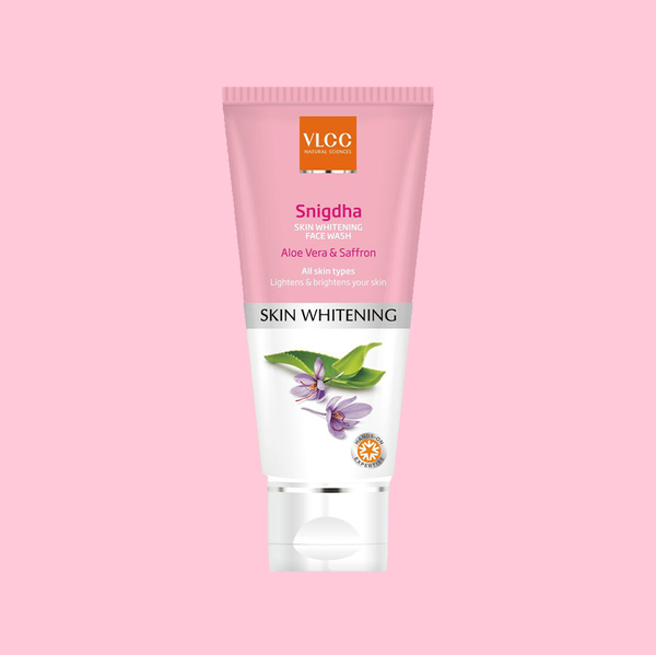 VLCC Snigdha Skin Whitening Face Wash Aloe Vera Saffron 100ml