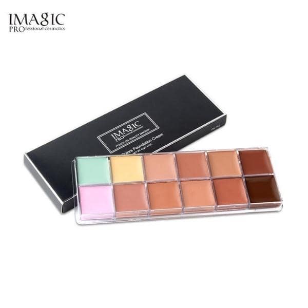 IMAGIC 12 Colors Foundation Cream (42g)