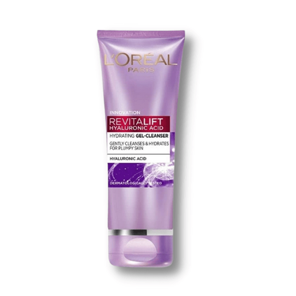 L'OREAL Revitalift Hyaluronic Acid Hydrating Gel-Cleanser (50ml)