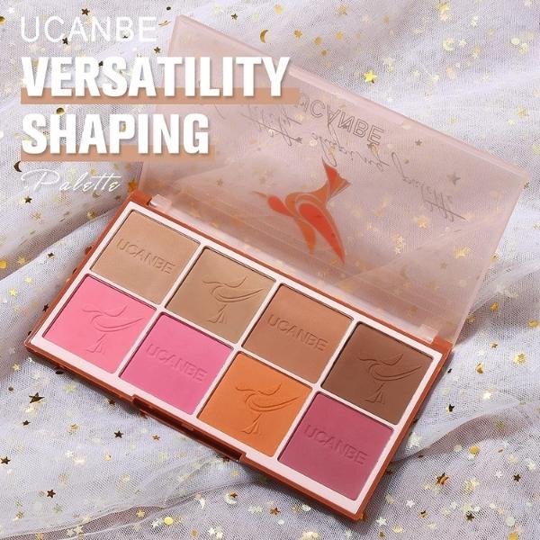 UCANBE Versatility Shaping Palette Blush Contour