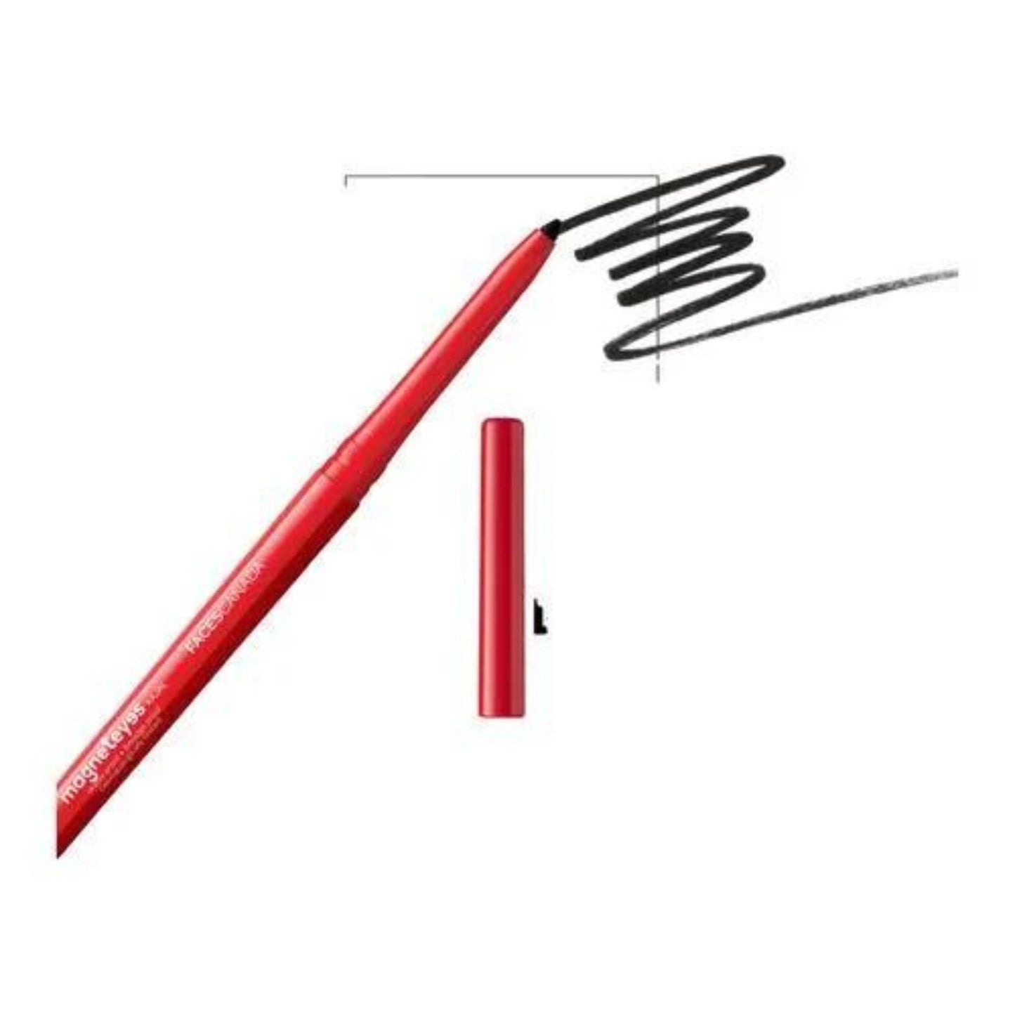 Faces Canada - Magnet Eyes Kajal, 2 In 1 Black, 0.7 g