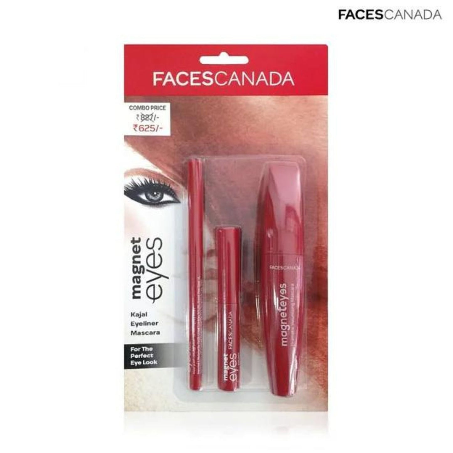 Faces Canada Canada Magneteyes Range 3 In 1, Black, 13 gm