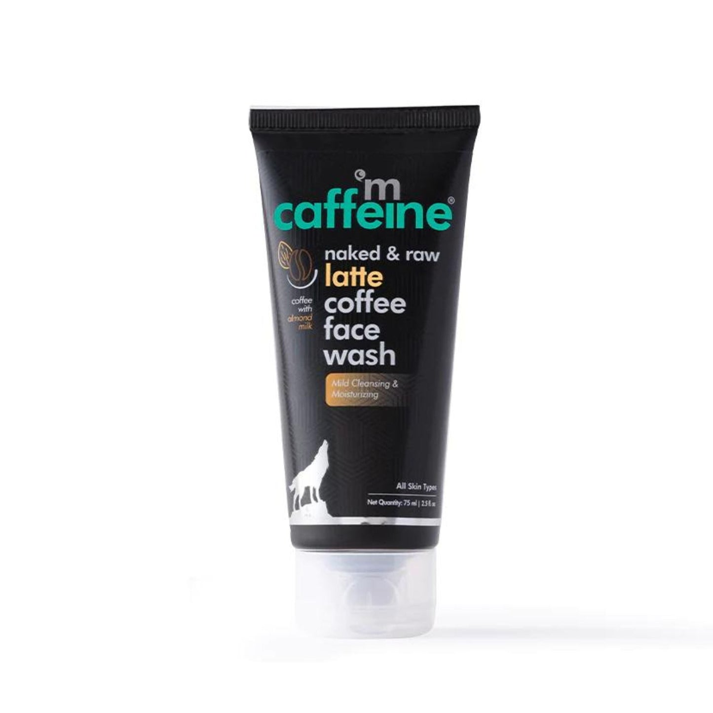 mcaffeine Latte Coffee Face Wash with Almond Milk - Shea Butter - 75ml