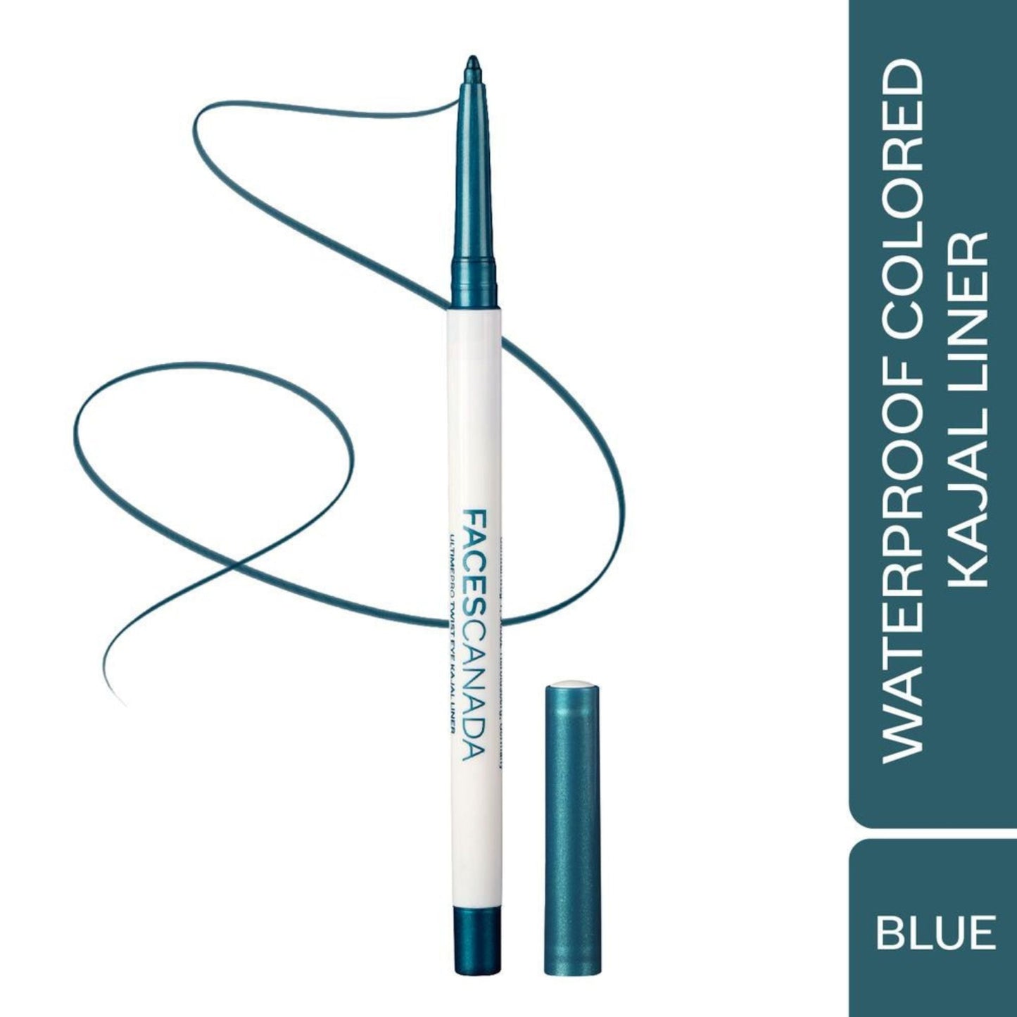 Faces Canada UltimePro Twist Eye Kajal Liner - Blue 03 (0.35g)