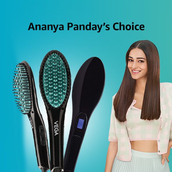 X-Glam Straightening Brush - VHSB-01