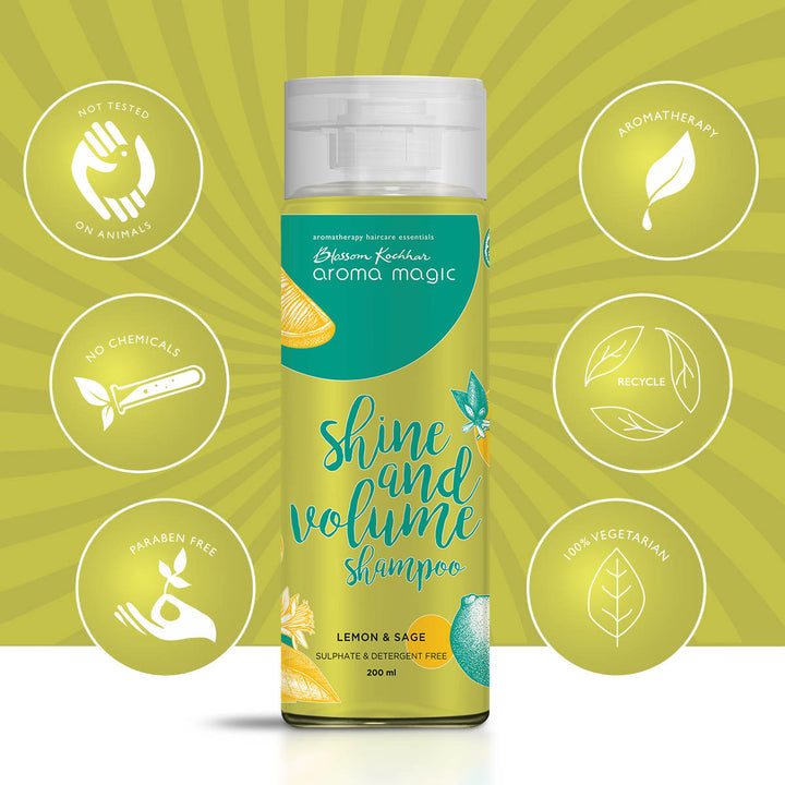 Aroma Magic Shine Volume Shampoo - 200ml