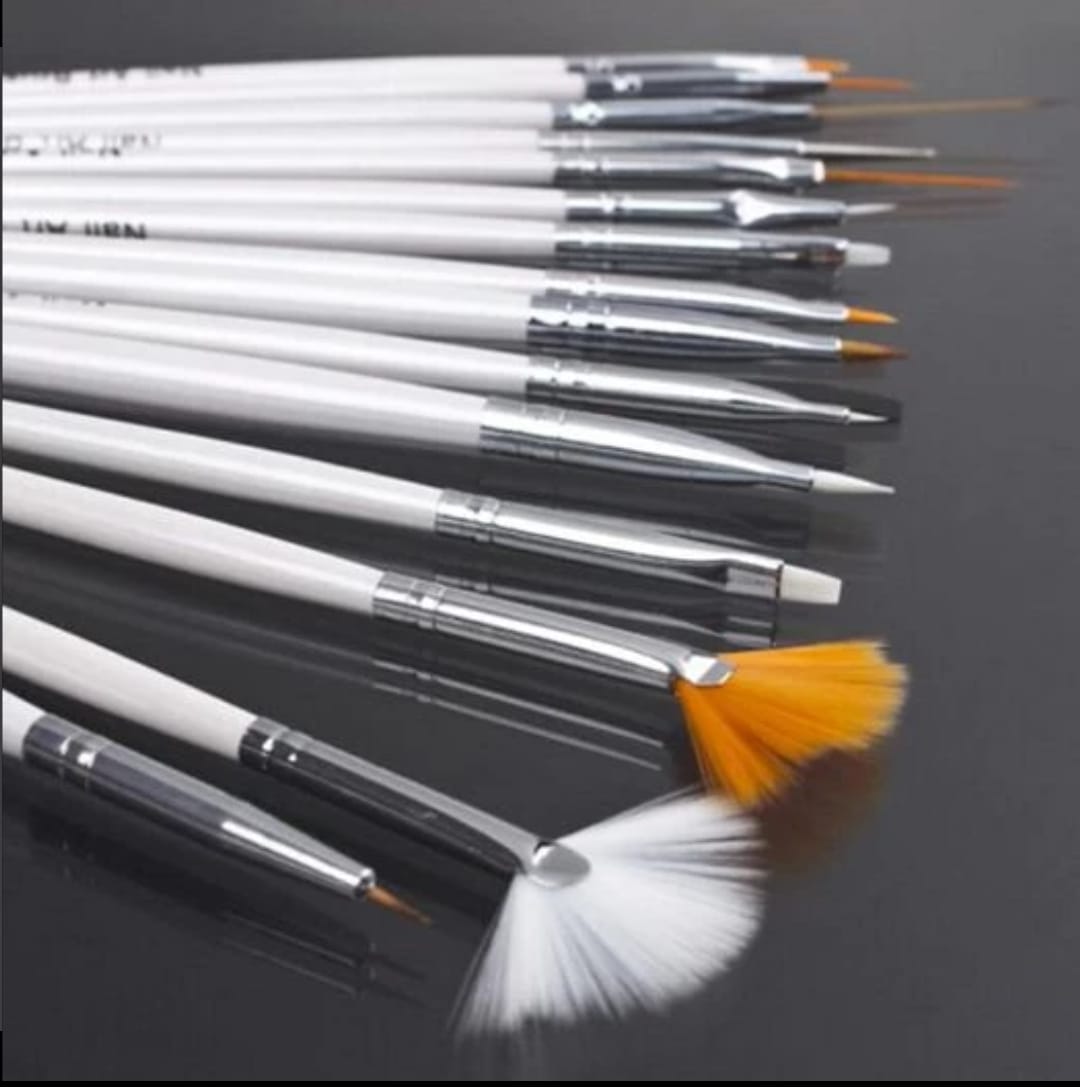 Nail Art Brush Set 15pc