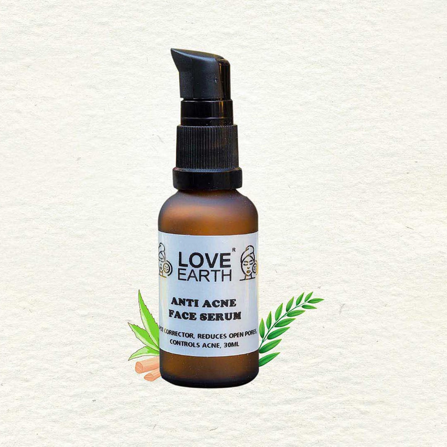 Love Earth Anti Acne Face Serum - 30ml