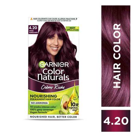 Garnier Color Naturals Shade 4.2 Wine Burgundy