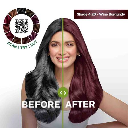 Garnier Color Naturals Shade 4.2 Wine Burgundy