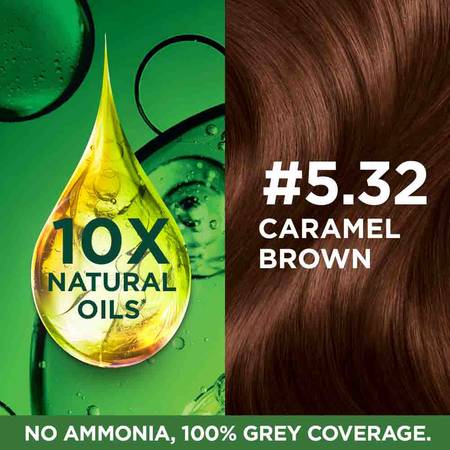 Garnier Color Naturals Shade 5.32 Caramel Brown