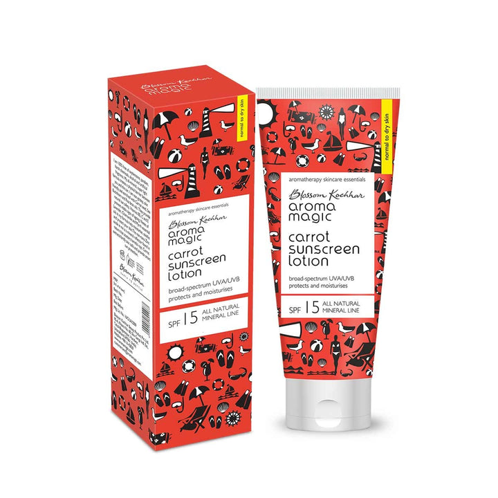Aroma Magic Carrot Sunscreen Lotion - 50ml