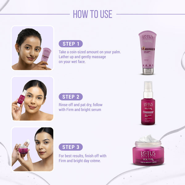 Lotus YouthRx firm & bright facewash - 100ml
