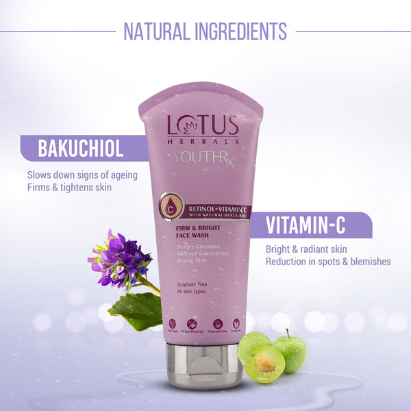 Lotus YouthRx firm & bright facewash - 100ml