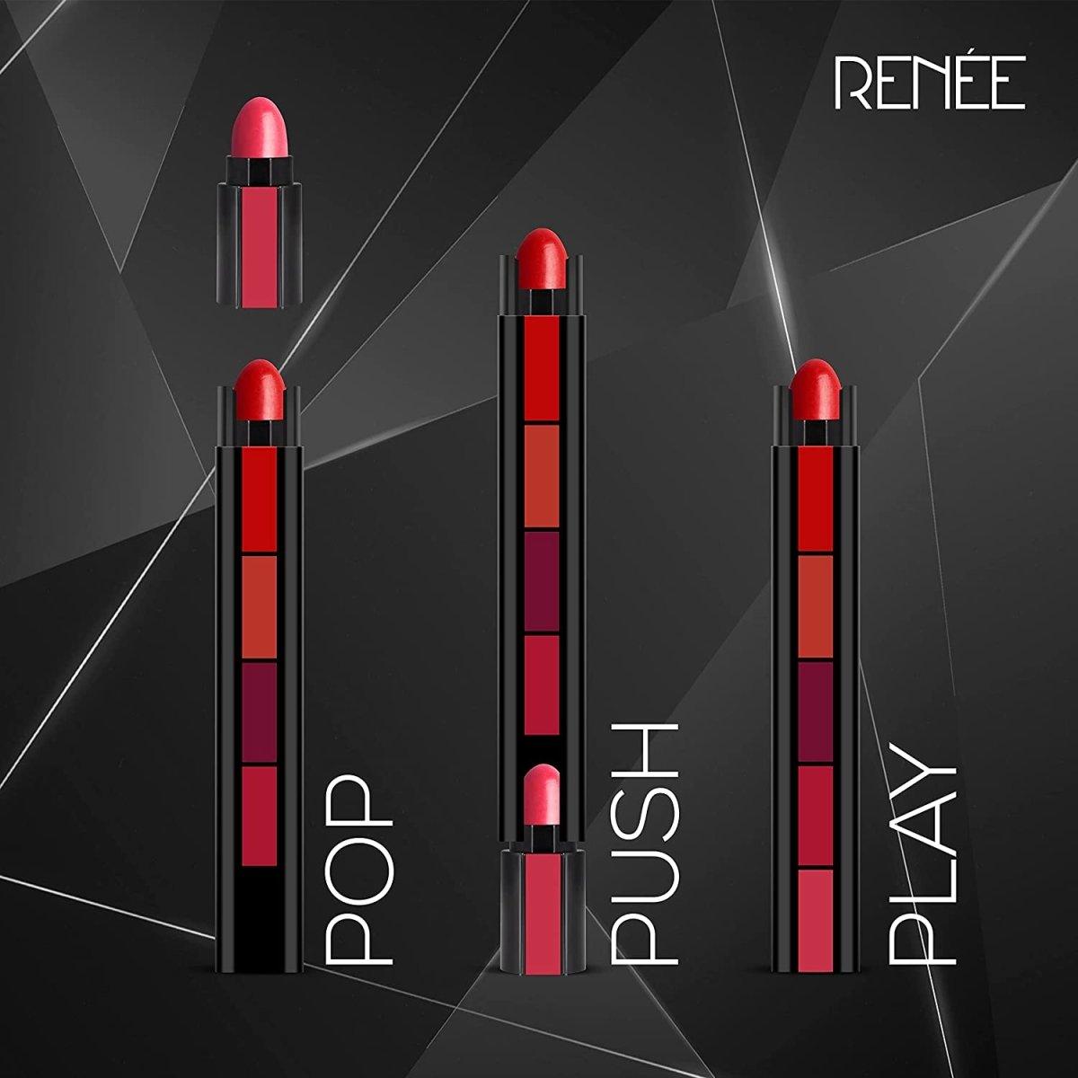 Renee Fab 5 Matte Finish 5 In 1 Lipstick 7.5gm