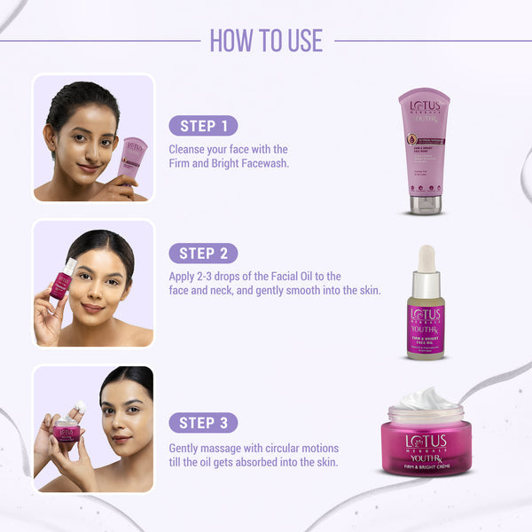 Lotus Youthrx firm & bright face oil - 15ml